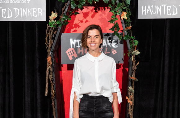 Baisiausios vakarienės Vilniuje atidarymas „Haunted dinner“/ Irmanto Gelūno nuotr.