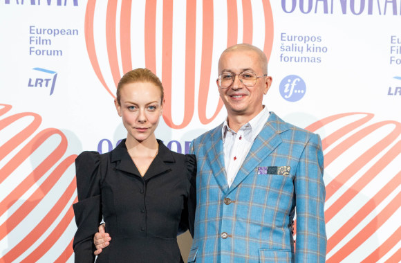 Severija Janušauskaitė ir Aleksandras Pogrebnojus / Irmanto Gelūno nuotr.