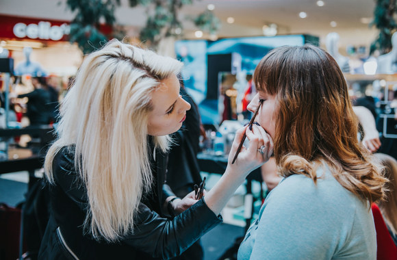 Grožio dienos prekybos centre "Ozas" akimirkos