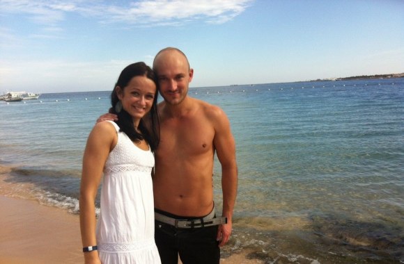 Donatas Baumila ir Rasa Židonytė Egipte