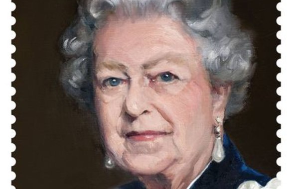 Naujasis pašto ženklas su nutapyta karaliene Elizabeth patiko ne visiems.