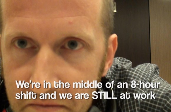 VIDEO kadras: Buvusios Marinos darbovietės atsakas į jos vaizdo įrašą