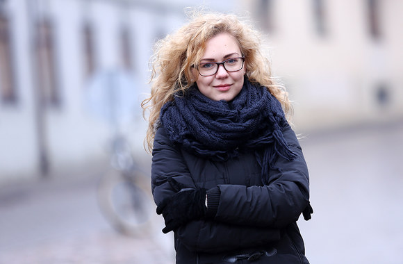 Monika Linkytė be makiažo