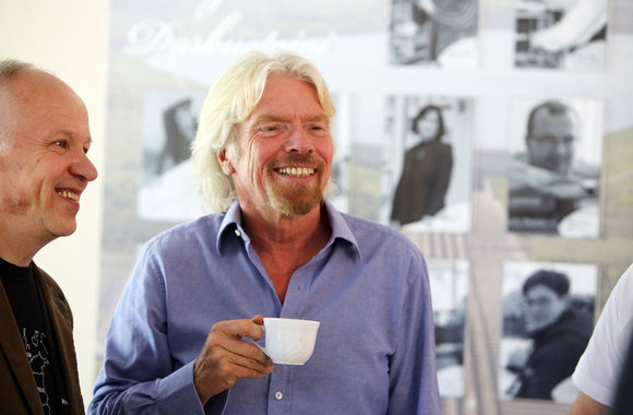 Richardas Bransonas į Lietuvą atvyko šeštadienį