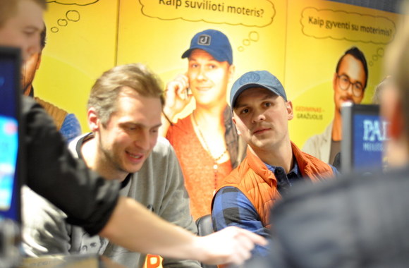 Mantas Vaitiekūnas ir Audrius Bružas