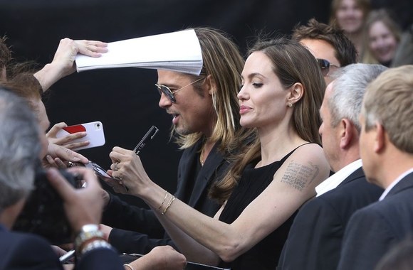 Angelina Jolie ir Bradas Pittas