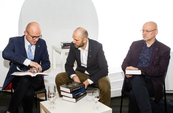 Knygos pristatymo akimirka/ Pauliaus Peleckio nuotr. 