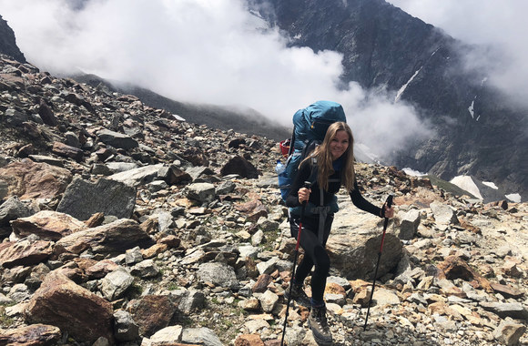 Ernestos Statkutės kopimas į Monblaną