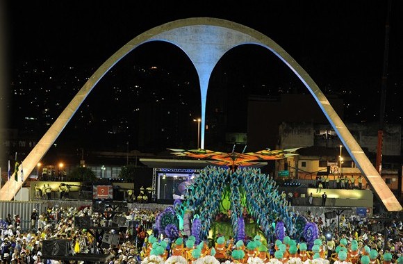 Rio de Žaneiro karnavalo akimirka