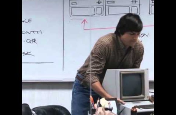 VIDEO kadras: Kaip Steve\'as Jobsas renka komandą projektui