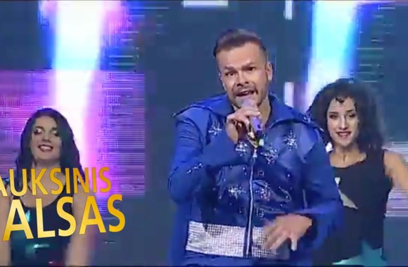 VIDEO kadras: Ištrauka iš Jokūbo Bareikio pasirodymo