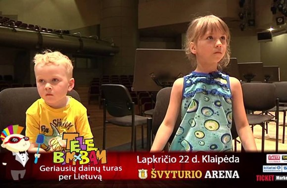 VIDEO kadras: „Tele Bim-Bam\" ir LVSO supažindina vaikus su muzikos instrumentais: paslaptingasis fagotas