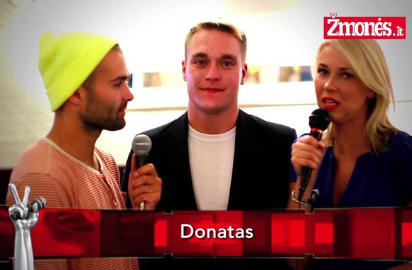 VIDEO kadras: Dalyvių emocijos pirmojoje \"Lietuvos balso\" peržiūroje