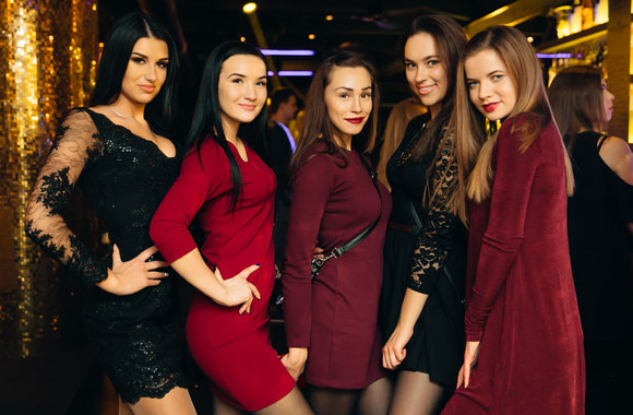 Vakarėlio akimirka klube „Pantera“ 