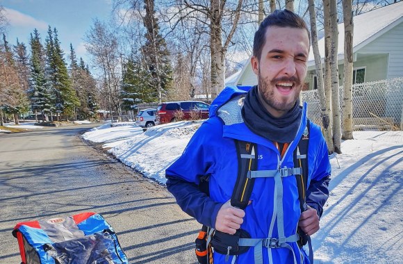 Danieliaus Narausko bėgimo per Aliaską akimirkos/Asmeninio archyvo nuotr.