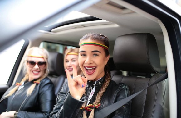 Akimirkos iš „Moterų ralio“