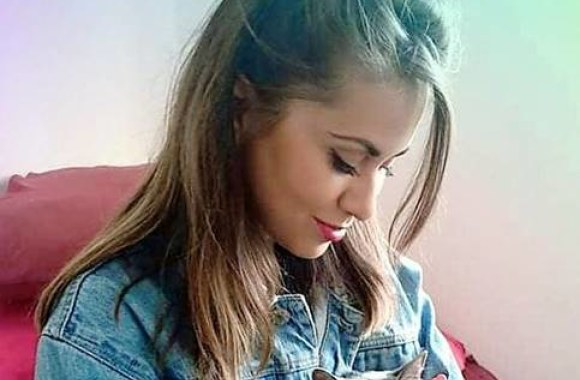 Justė Kraujelytė su augintiniu Muskusą / Asmeninio albumo nuotr.