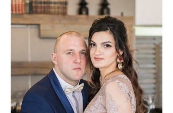 Tomo Pakutinsko ir jo išrinktosios Kristinos vestuvių akimirka