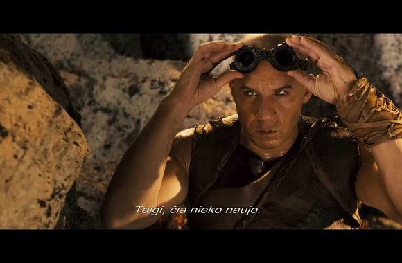 VIDEO kadras: Filmo „Rydiko kronikos. Sugrįžimas“ anonsas