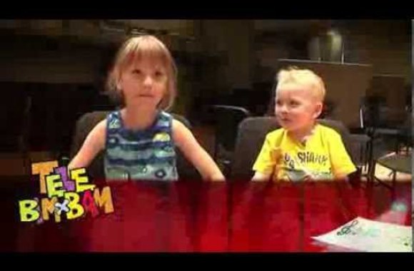 VIDEO kadras: „Tele Bim-Bam\" ir LVSO supažindina vaikus su muzikos instrumentais