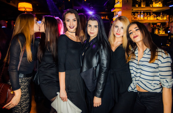 Vakarėlio klube „Pantera“ akimirka