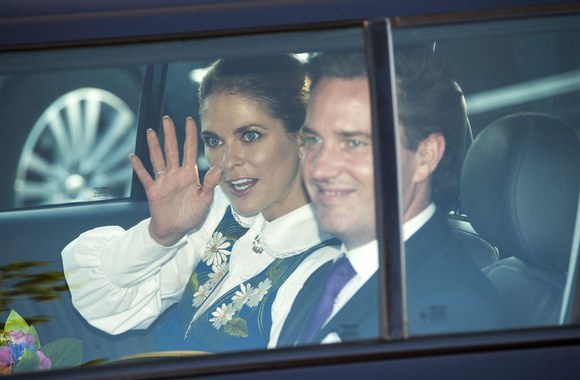 Princesė Madeleine ir Chrisas O'Neillas