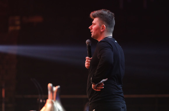 Paulius Šinkūnas „Auksinių svogūnų 2018“ repeticijoje