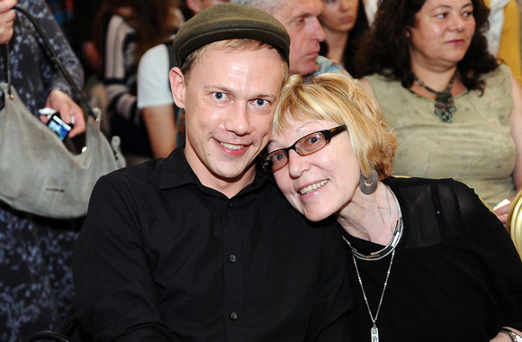 Gytis Ivanauskas su mama Aldona