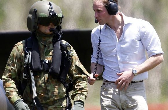 Princo vizito akimirka