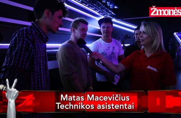 VIDEO kadras: \"Lietuvos balso\" kūrybinė grupė