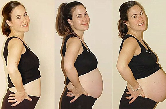 VIDEO kadras: Nėštumo istorija per mažiau nei 2 minutes