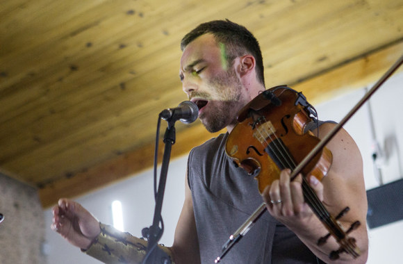 Abraham Brody albumo „Crossings“ pristatymo akimirka