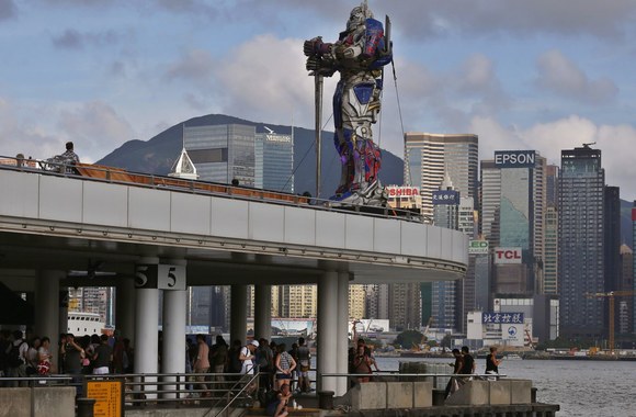 Optimus Prime transformeris Honkonge