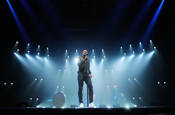 Marijono Mikutavičiaus koncerto Klaipėdoje akimirka