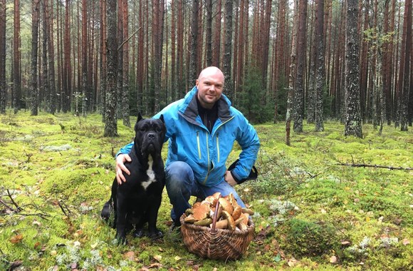 K. Krivickas grybauja