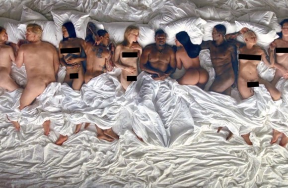 Kanye Westo vaizdo klipas „Famous“