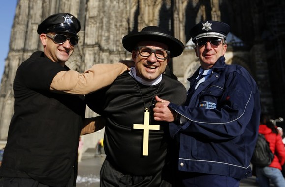 Karnavalų sezono atidarymas Diuseldorfe