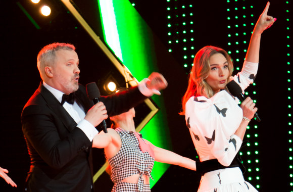 Akimirka iš muzikinio projekto „Dvi kartos“ finalo