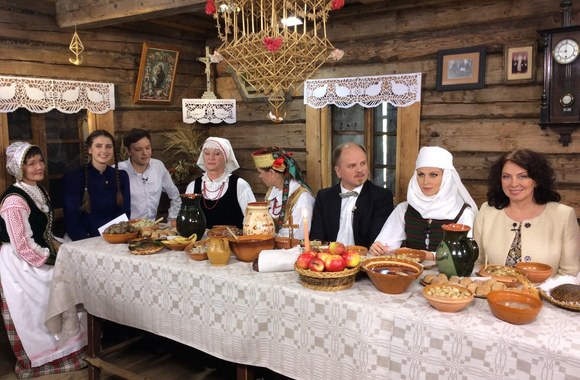 Laidos „Valanda su Rūta. Kūčios“ akimirka