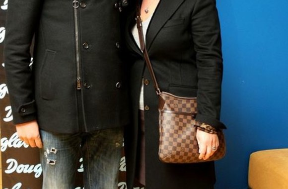 Agnė Grigaliūnienė su vyru Simonu