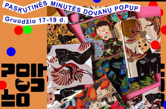 „Paskutinės minutės dovanų Pop Up“ Paupio turguje 