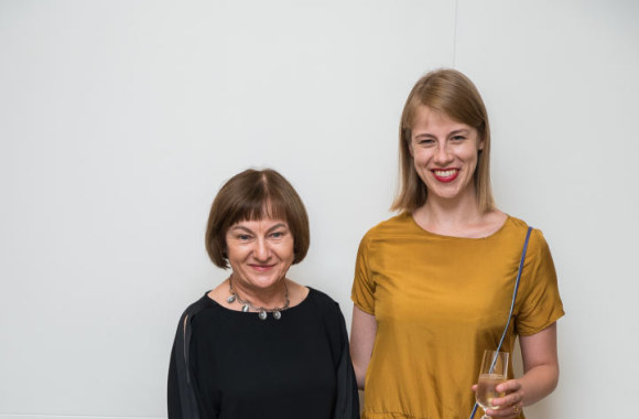 Juozo Statkevičiaus ir Liudvikos Meškauskaitės kolekcijos „Šilko kodas“ pristatymo akimirka