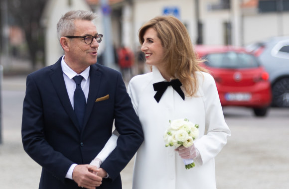  Arūnas Sakalauskas vedė mylimąją Gabiją Laubner / Luko Balandžio nuotr.