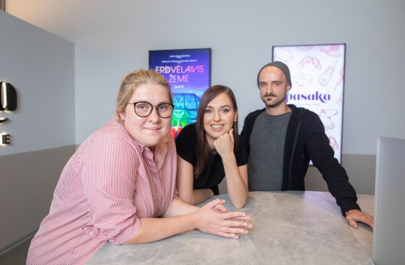 Antanas Grižas, Dovilė Filmanavičiūtė, Agnė Kulitaitė / Irmanto Gelūno / „ŽMONĖS Foto“ nuotr.