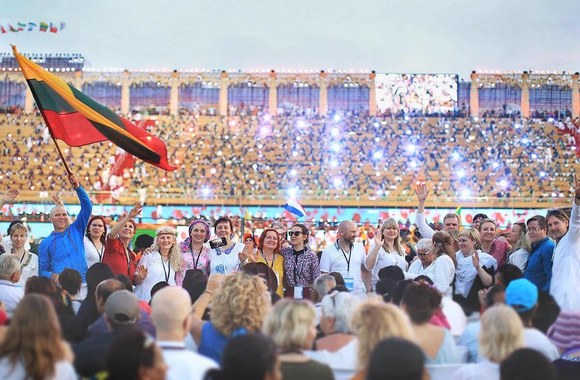 Pasaulio kultūros festivalio akimirka