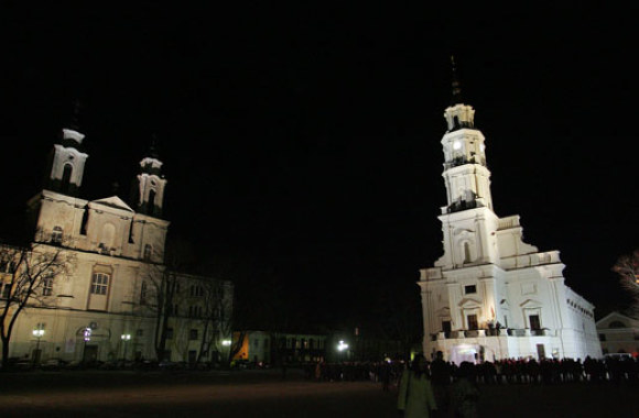 Žemės valandos minėjimas Kaune vyko Rotušės aikštėje