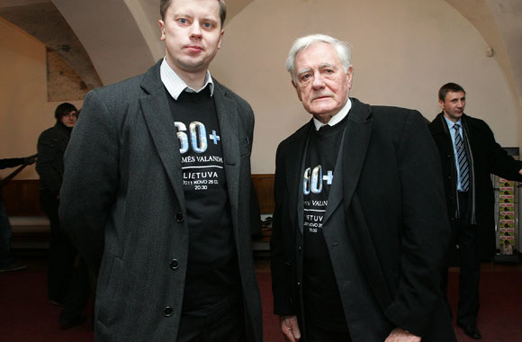 Renginio iniciatoriai Kauno meras Andrius Kupčinskas ir prezidentas Valdas Adamkus