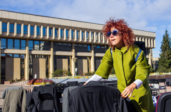 Akcijos „Aktorius – tuščia vieta?“ akimirka