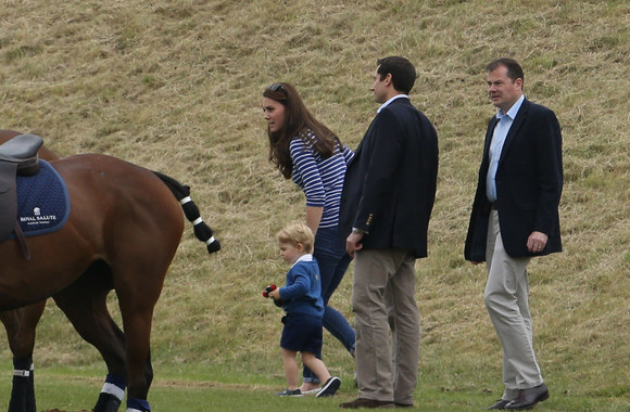 Kate Middleton ir princas George'as