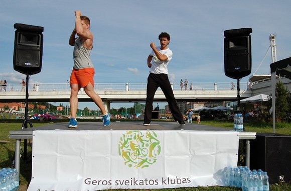 Deivido Meškausko treniruotė